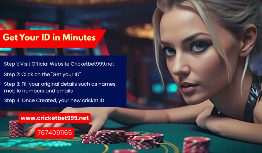Get your ID in minutes: Search the fastest cricket ID provider with welcome bonus and instant service!