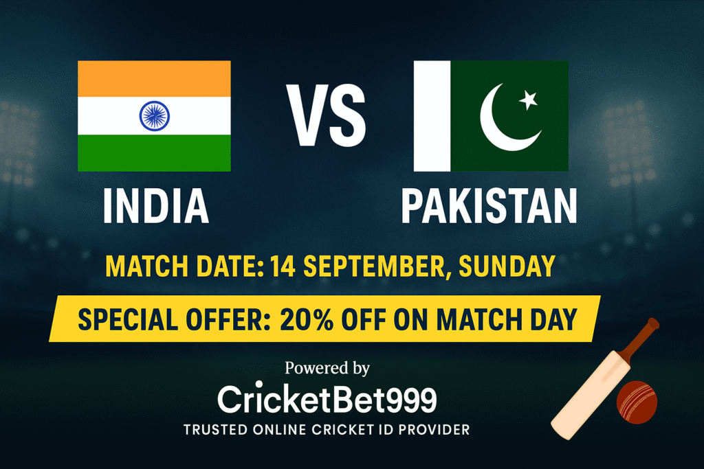 Asia Cup 2025: India vs Pakistan Clash – Why You Need the Best Online Cricket ID Provider