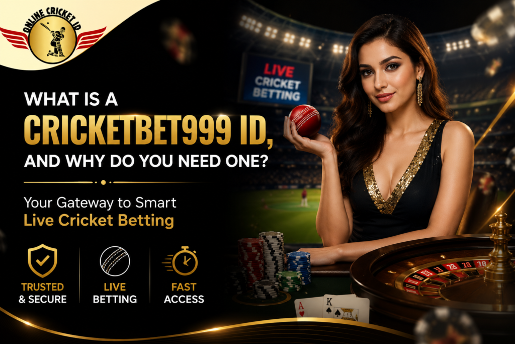 What is a CricketBet999 ID, and Why Do You Need One?