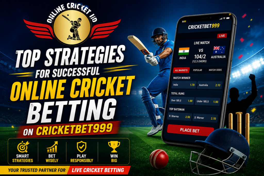 Top Tips for Successful Online Cricket Betting on Cricketbet999