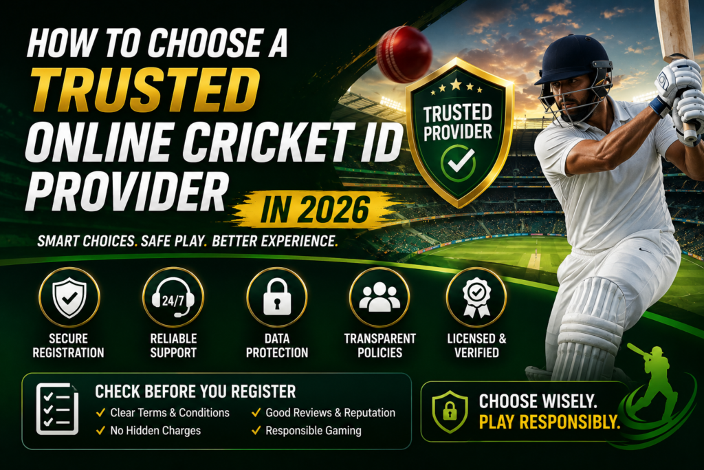 How to Choose a Trusted Online Cricket ID Provider in 2026